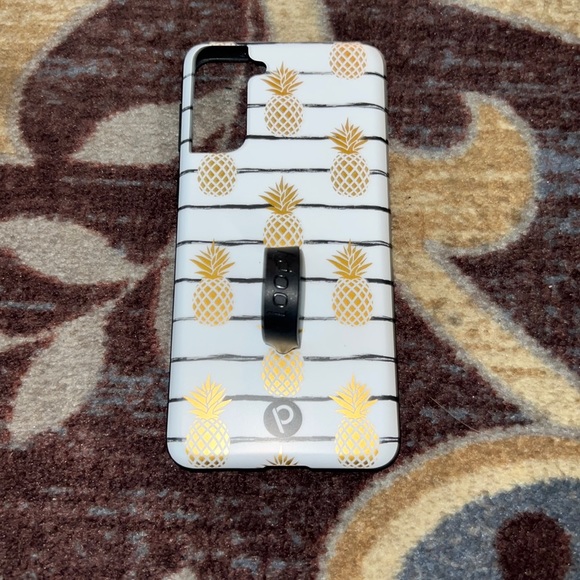 Samsung Galaxy S21+ plus 5G Like new Loopy limited edition pineapple case. - Picture 2 of 2